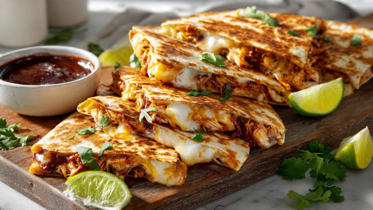 BBQ Chicken Quesadillas: Quick Comfort Food Perfection