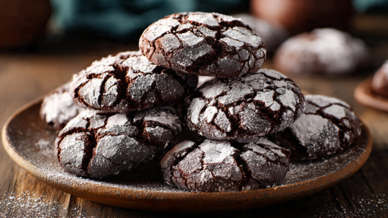 Chocolate Crinkle Cookies