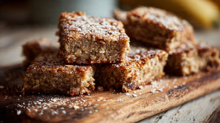 Energizing Banana Oatmeal Bars for a Healthy Snack