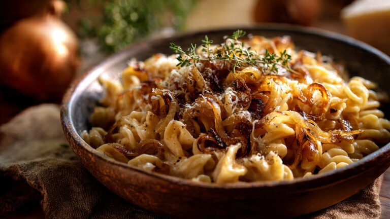 French Onion Pasta: A Hearty Comfort Food Delight