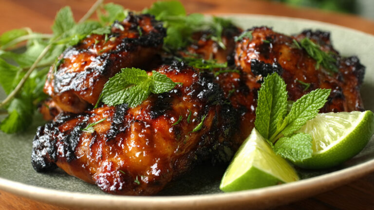 Smoky Vietnamese Grilled Chicken (Gà Nướng)