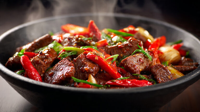 Spicy Chili Beef Stir Fry