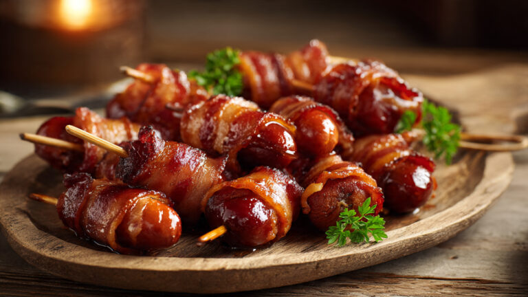 Brown Sugar Bacon Smokies: The Best Party Finger Food Appetizer